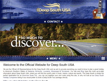 Tablet Screenshot of deep-south-usa.com